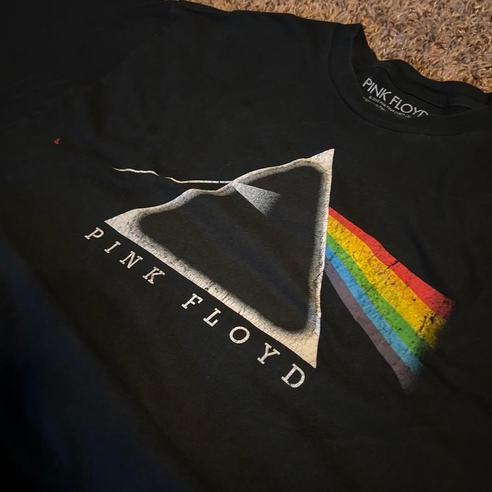 Pink Floyd Tee Faded Black 2