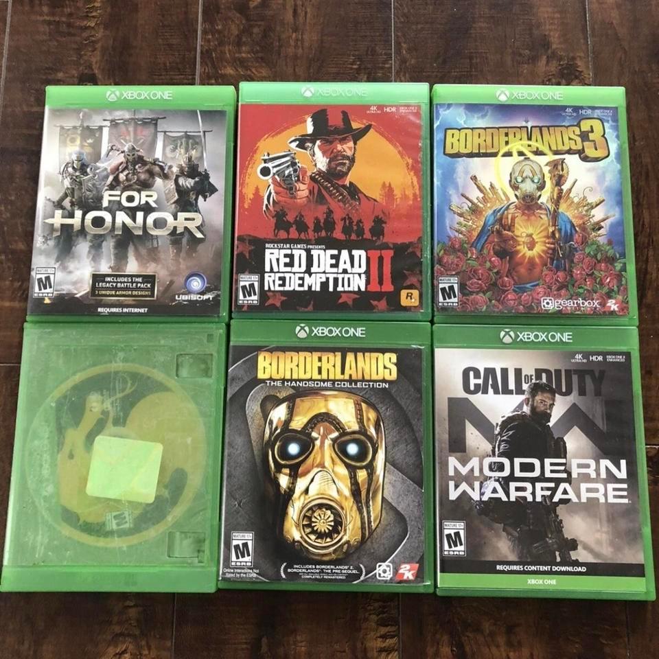 6pc Bundle Video Games Xbox