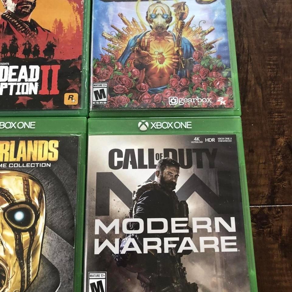 6pc Bundle Video Games Xbox 4