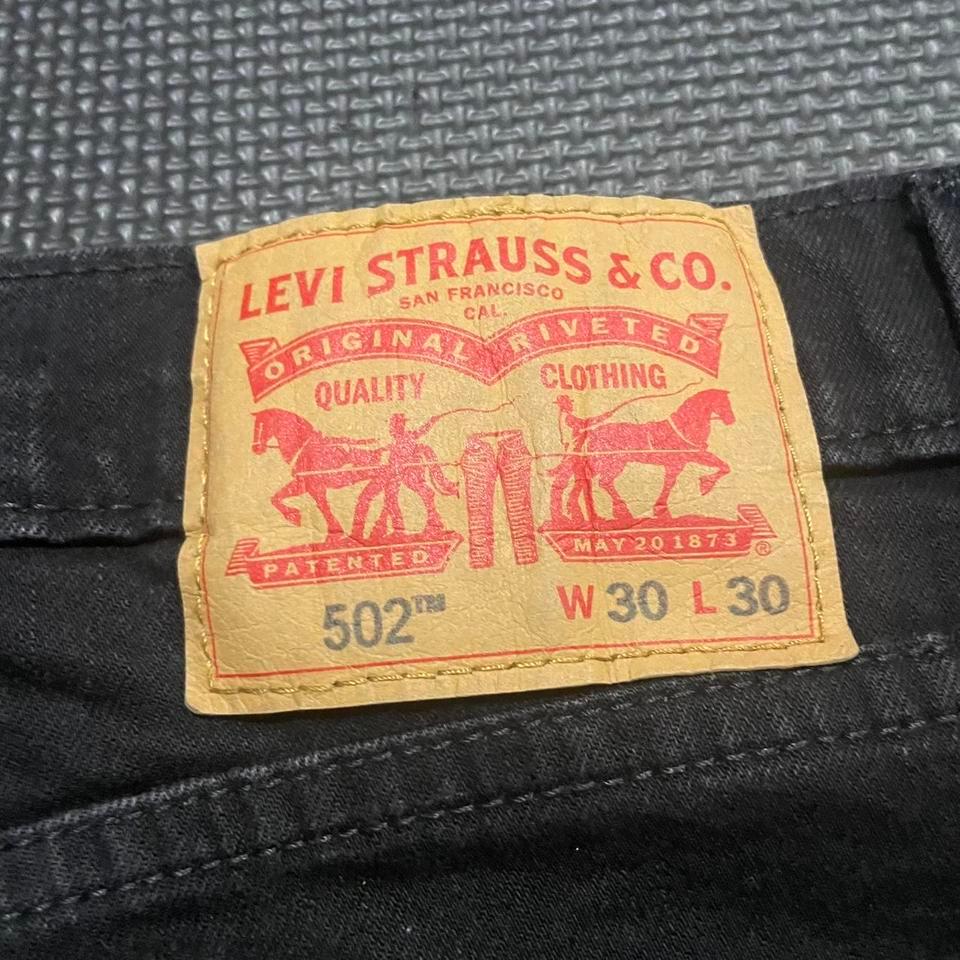 Levis Black Denim Jeans Size 0278 2