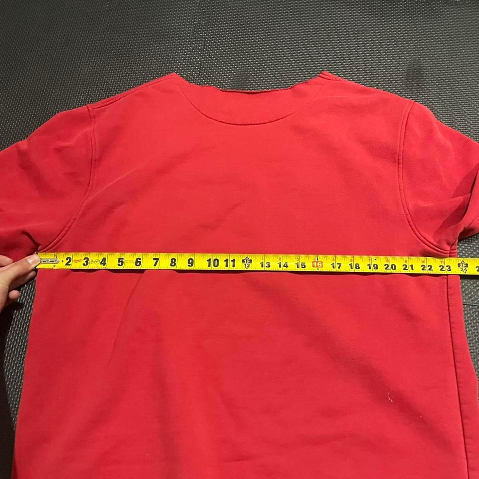 Red Nike Crewneck Sweatshirt With 73b6 4
