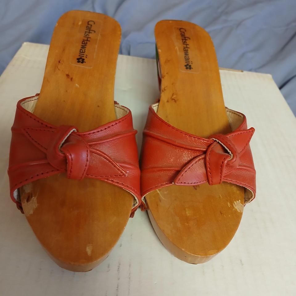 Vintage Hand Carved Wood And