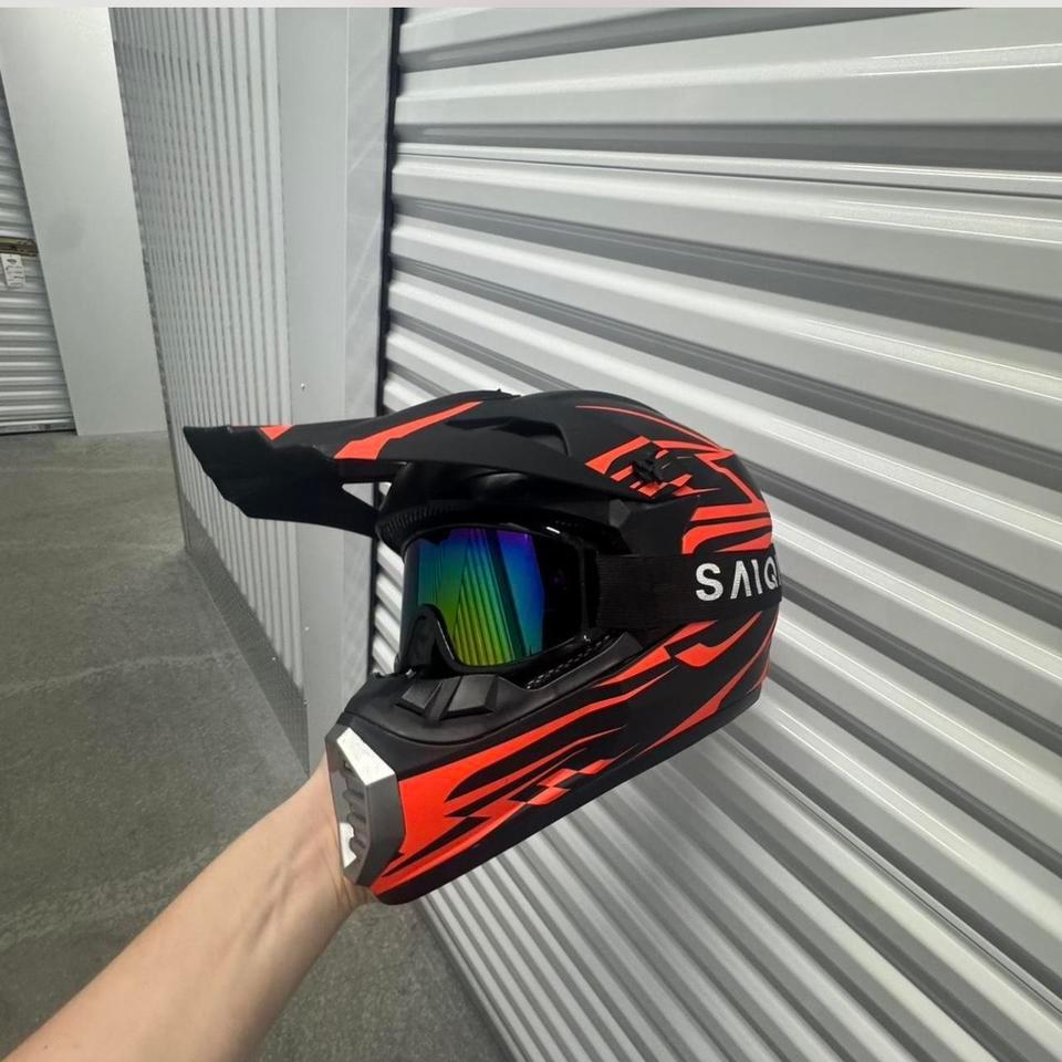 Safilo Black Red Motocross 53a2