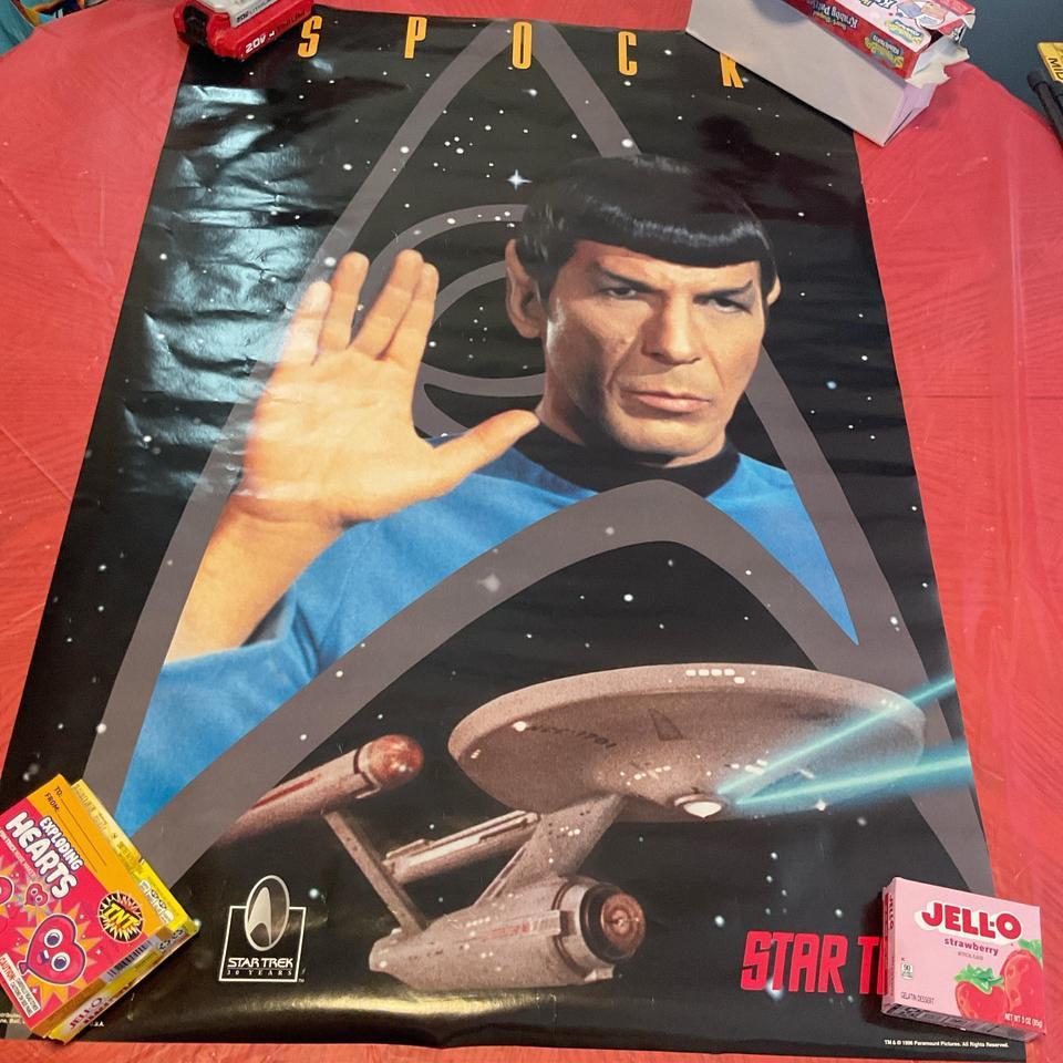 Star Trek Spock Poster Star A0b7