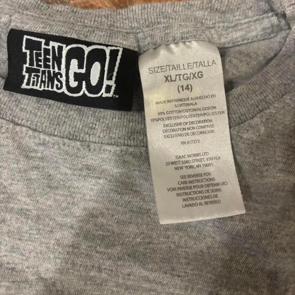 Teen Titans Go Grey Cotton 152a 2
