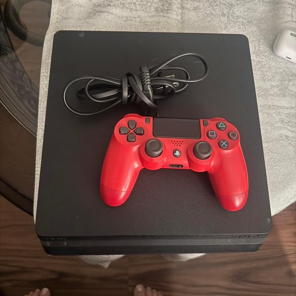 Red And Black Ps4 Slim