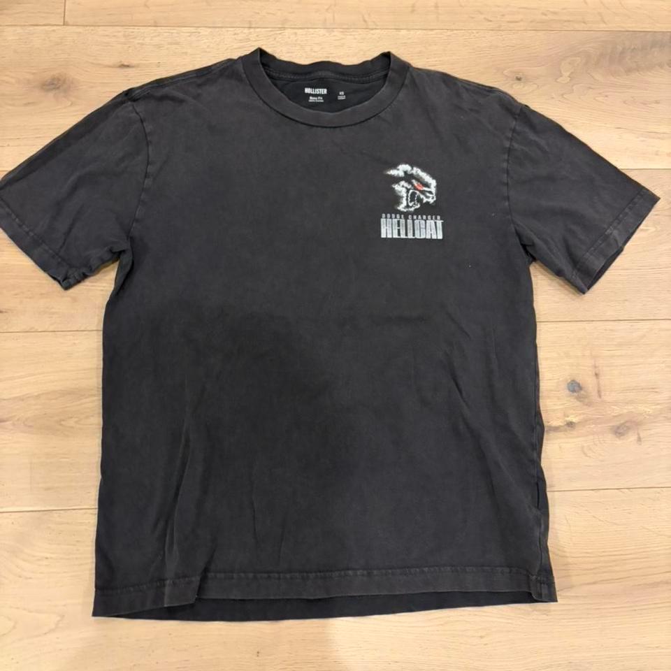 Hollister Black Dodge Charger Hellcat Cbf0