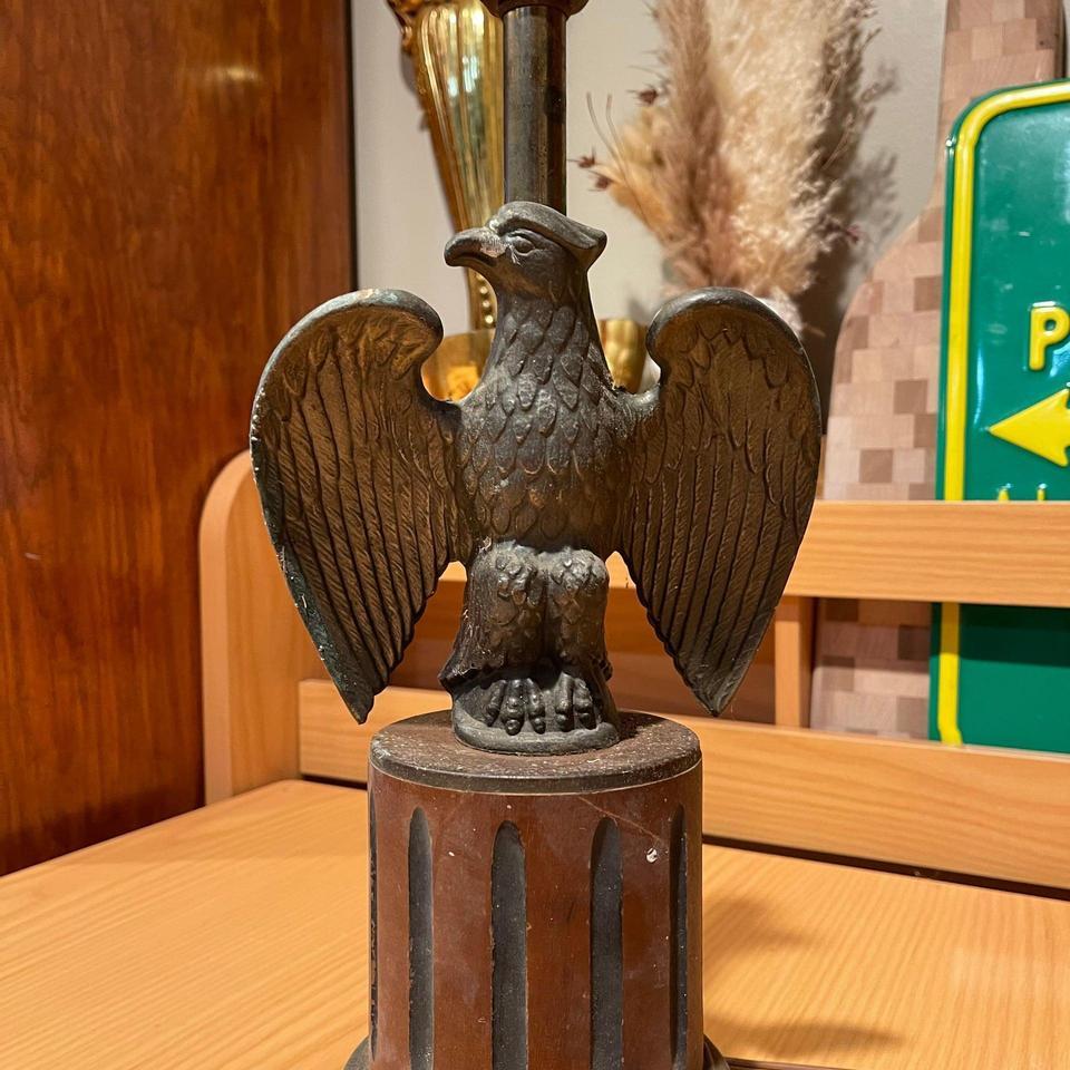 Vtg Bronze Eagle Handcrafted 2