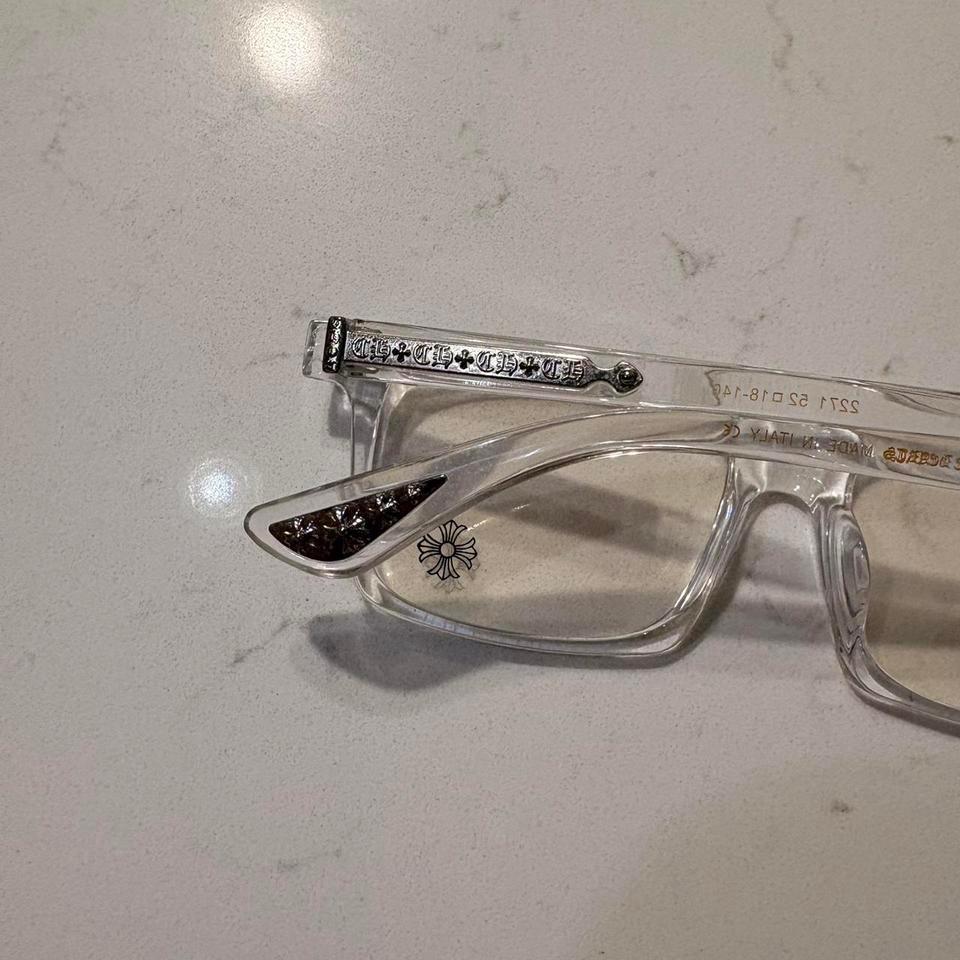 Chrome Hearts Glasses Clear Chrome C523 8