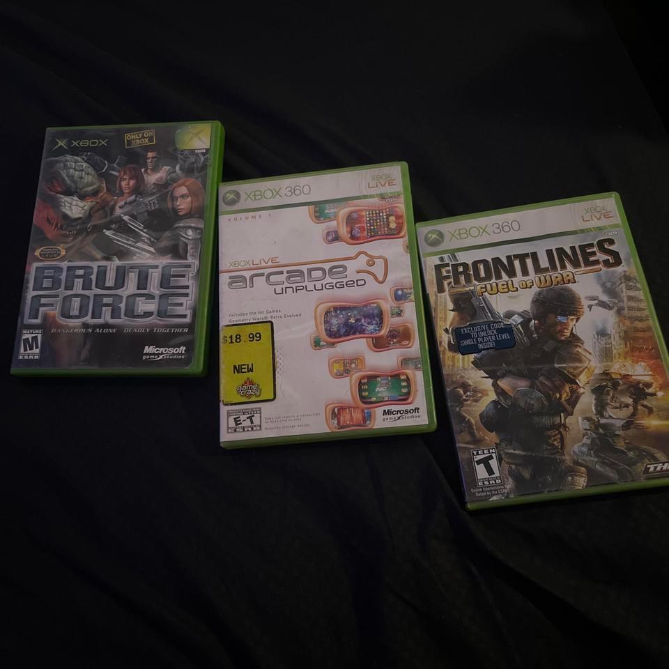 3 Xbox Games Xbox Xbox360 6127