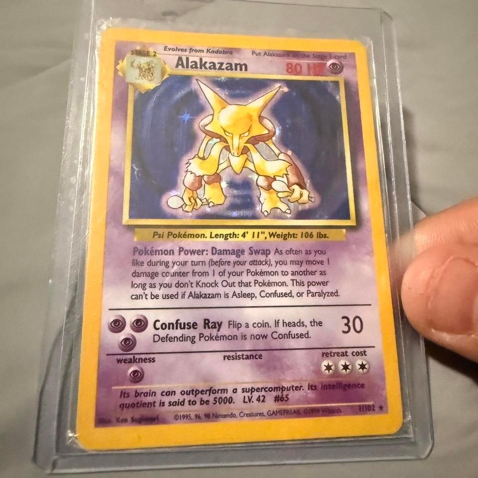 Alakazam 111102 Holo Rare Pokemon 954a