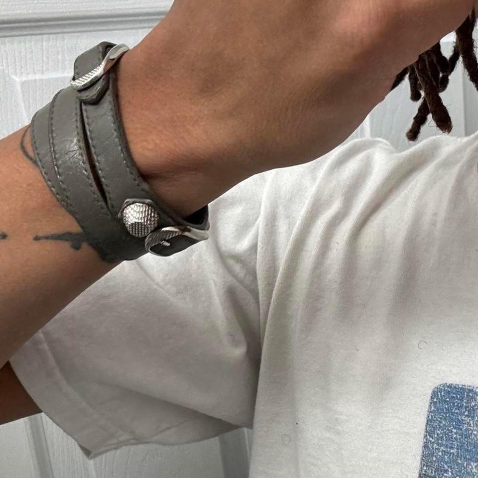 Balenciaga Arena Triple Wrap Bracelet 3ab8 4