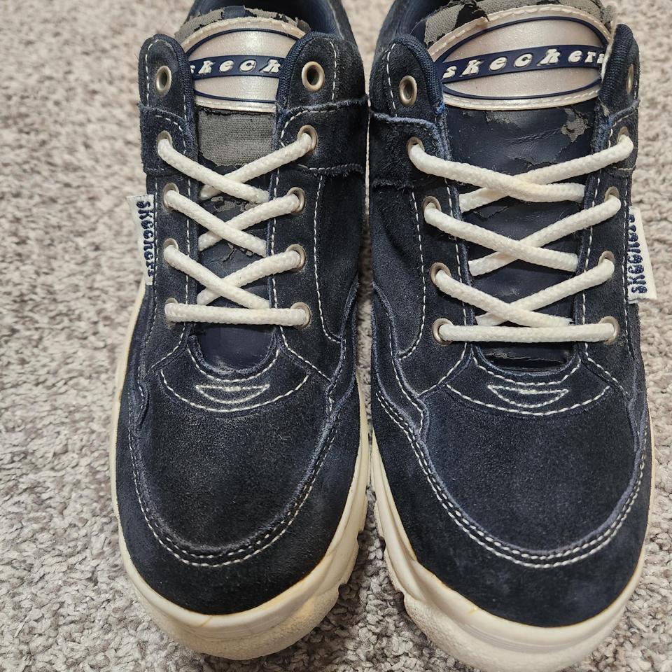 Navy Blue Y2k Era Skechers