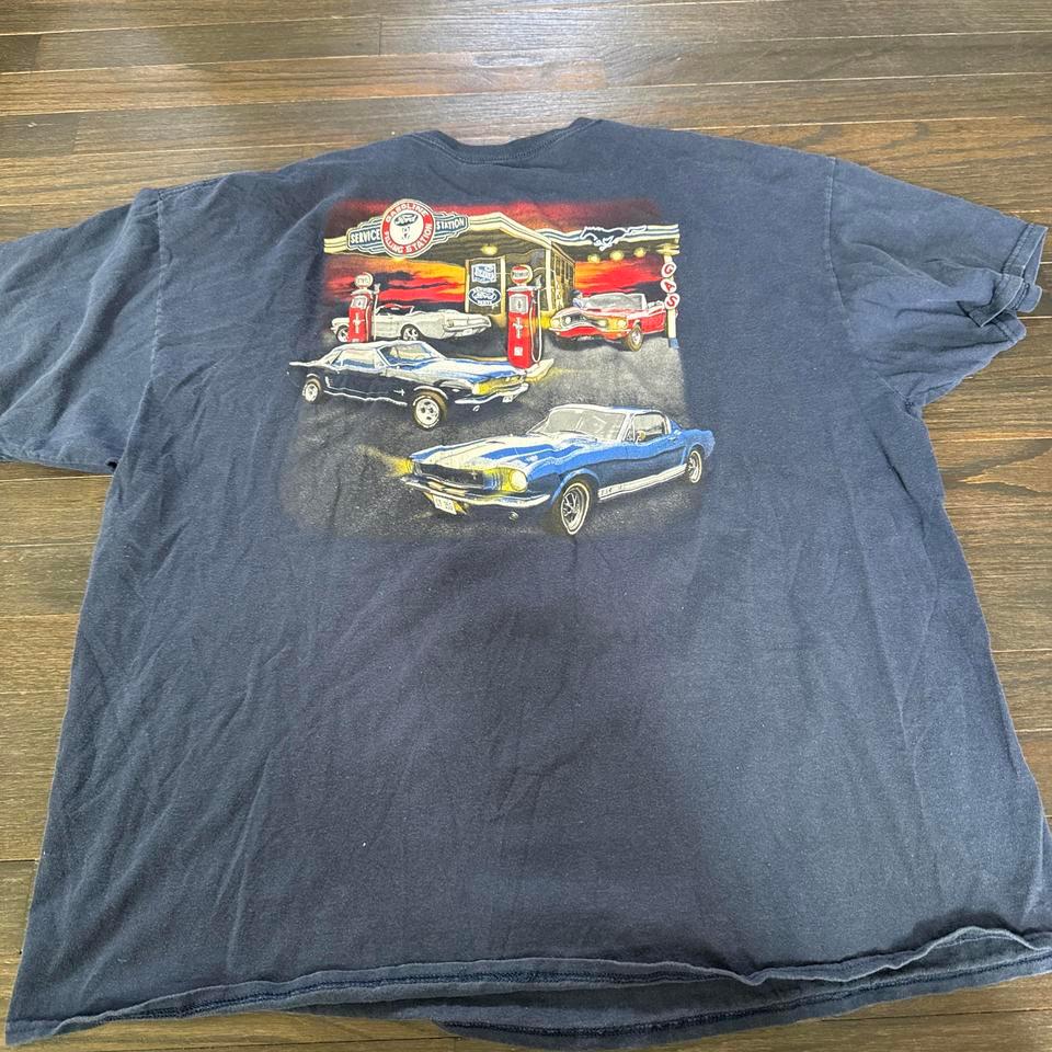 Black Vintage 90s Mustang Graphic Da4f