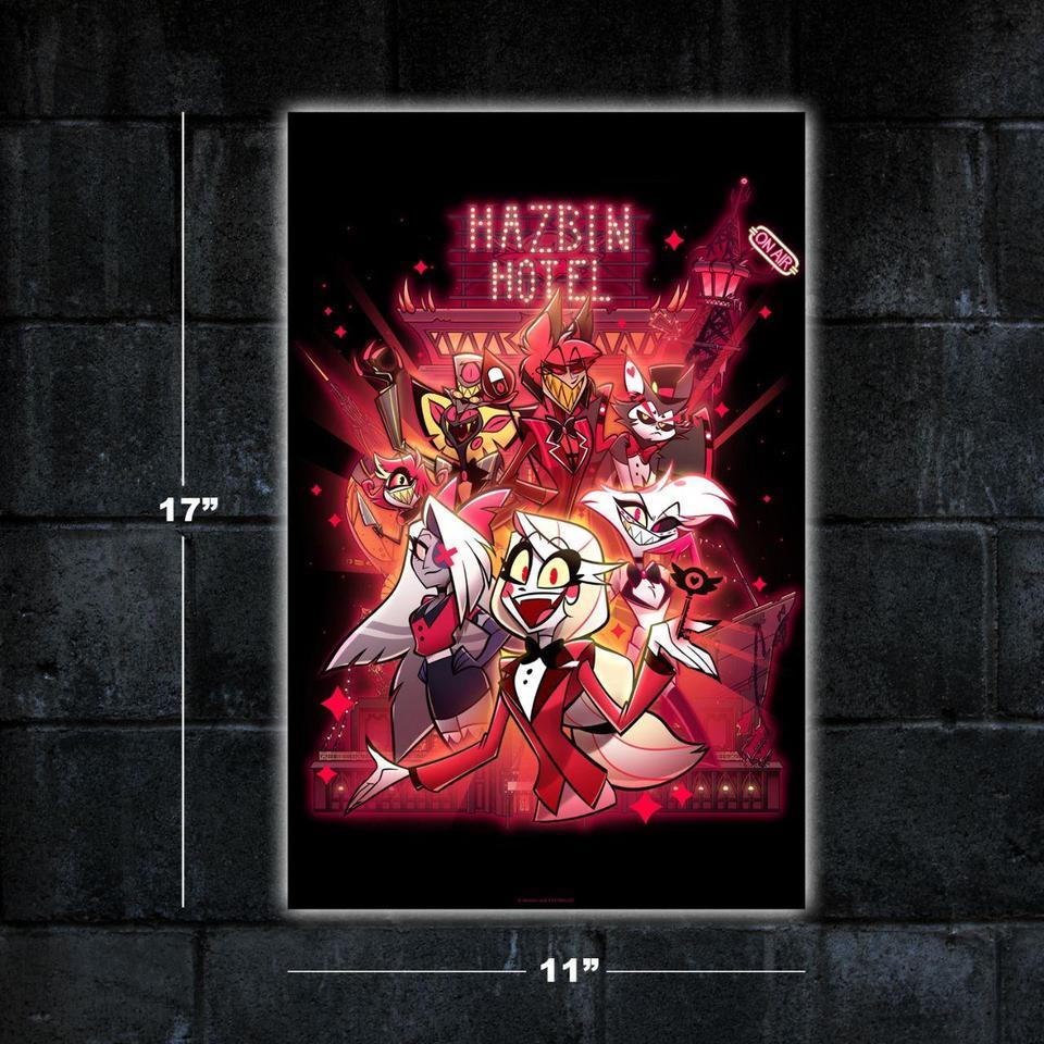 Hazbin Hotel Poster 11x17 9ec5
