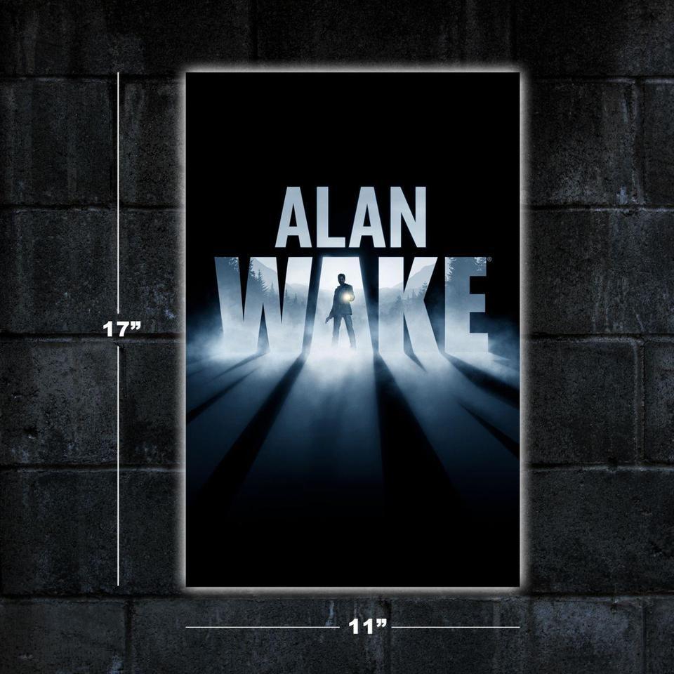 Alan Wake Video Game Poster