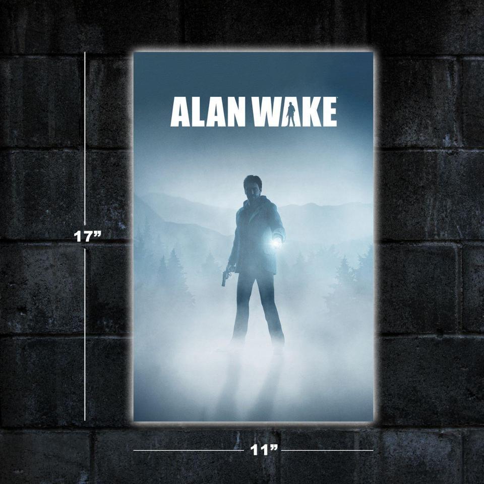 Alan Wake Video Game Poster 6445
