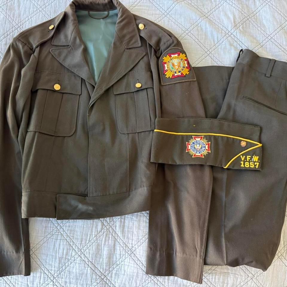 Saco Vintage Veterans Of Foreign