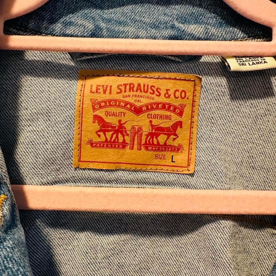 Levis Denim Jacket Size L Ac49 2
