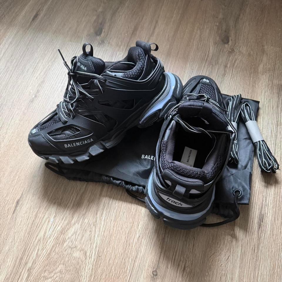 Balenciaga Black Led Track Trainers 7f79