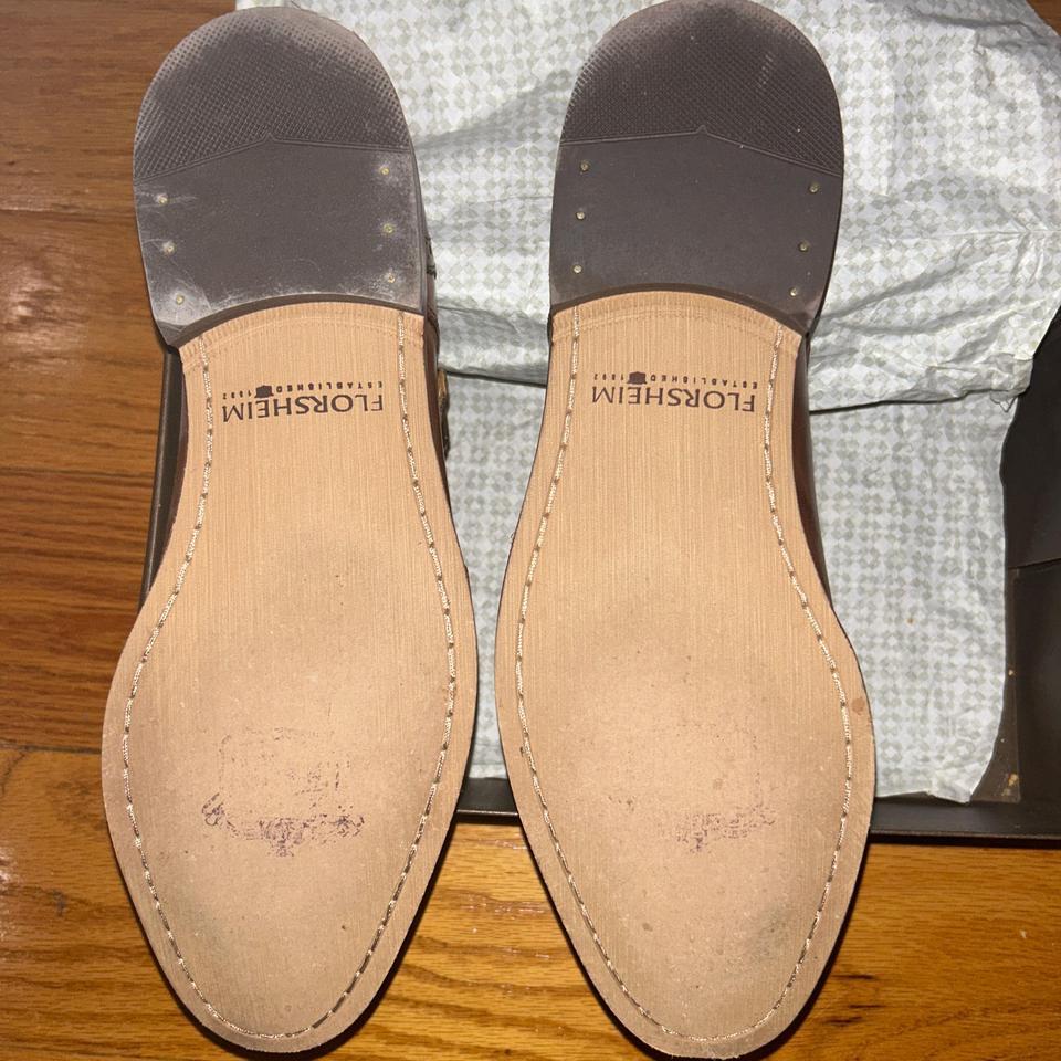 Brown Florsheim Leather Loafers Pre 24d6 5