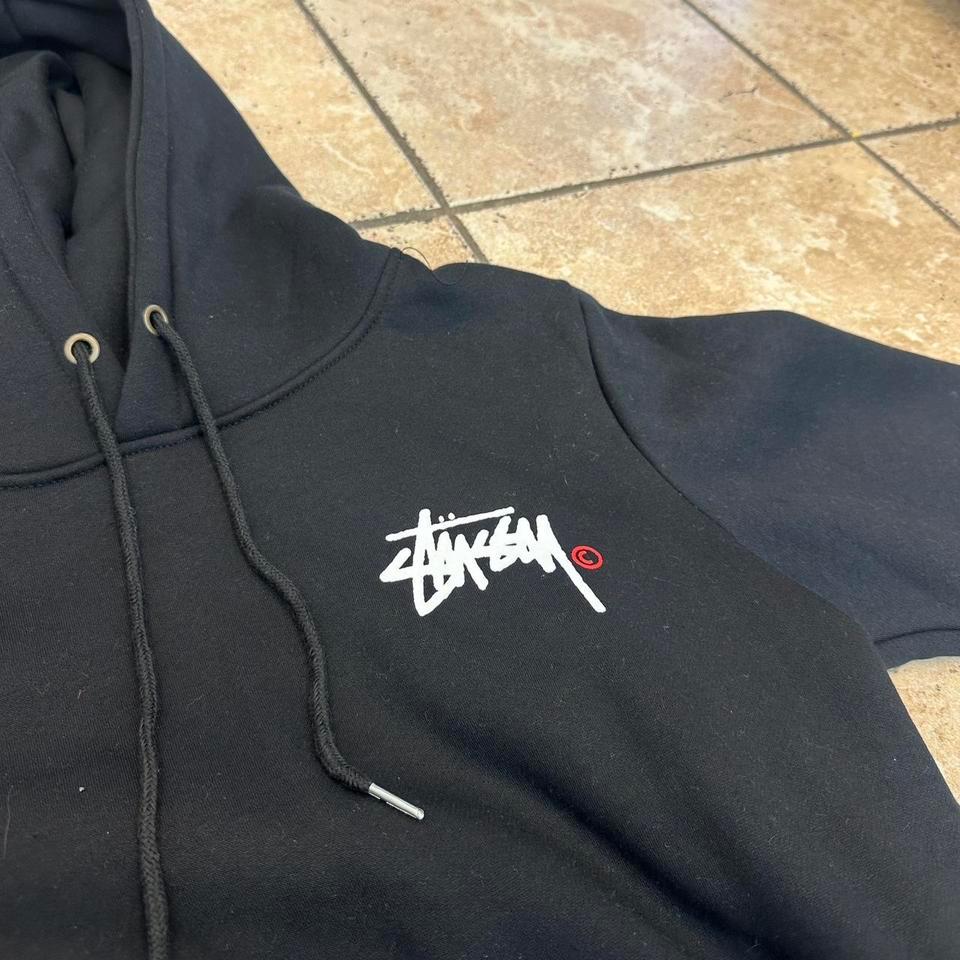 Graphic Black Hoodie With White B660 3
