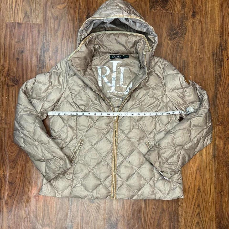 Ralph Lauren Gold Puffer Jacket 0512 3