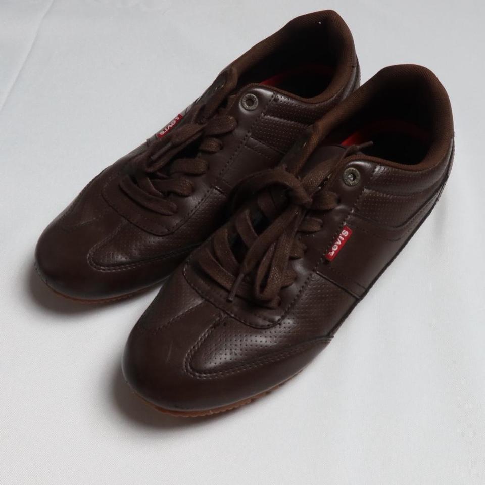 Brown And Burgundy Levis Leather 5
