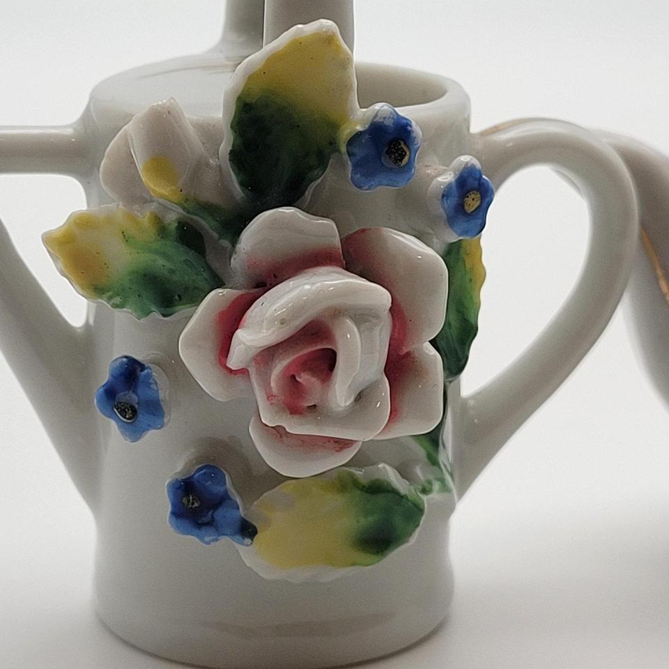 Vintage Miniature Teapot Watering 56a8 4