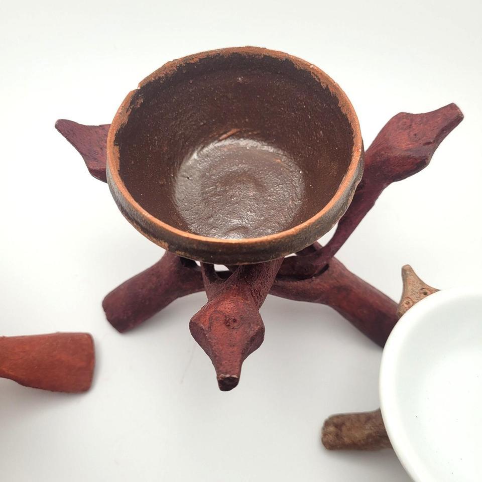Incense Tripods Bowls Five Ae71 3