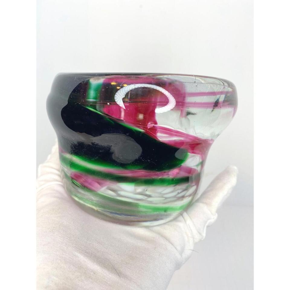Stunning Hand Blown Double Wall E74e 7