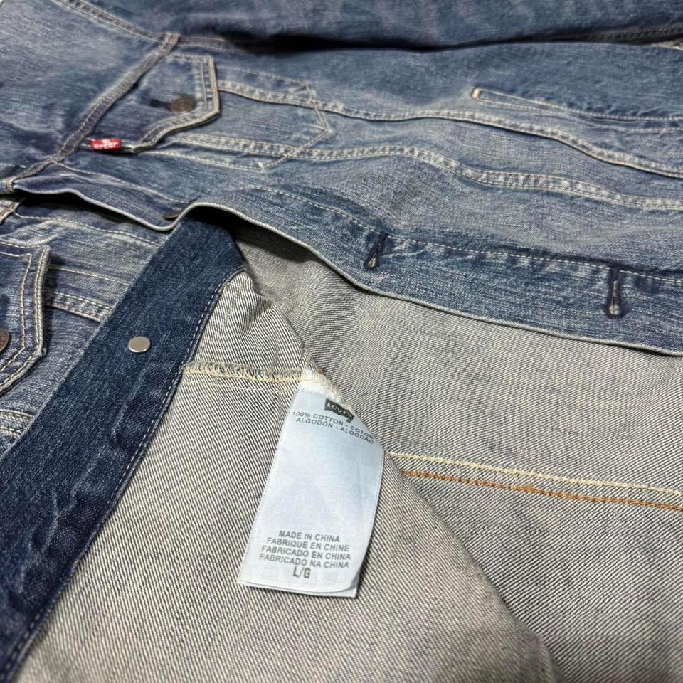 Levis Blue Denim Jacket With 2f4d 2