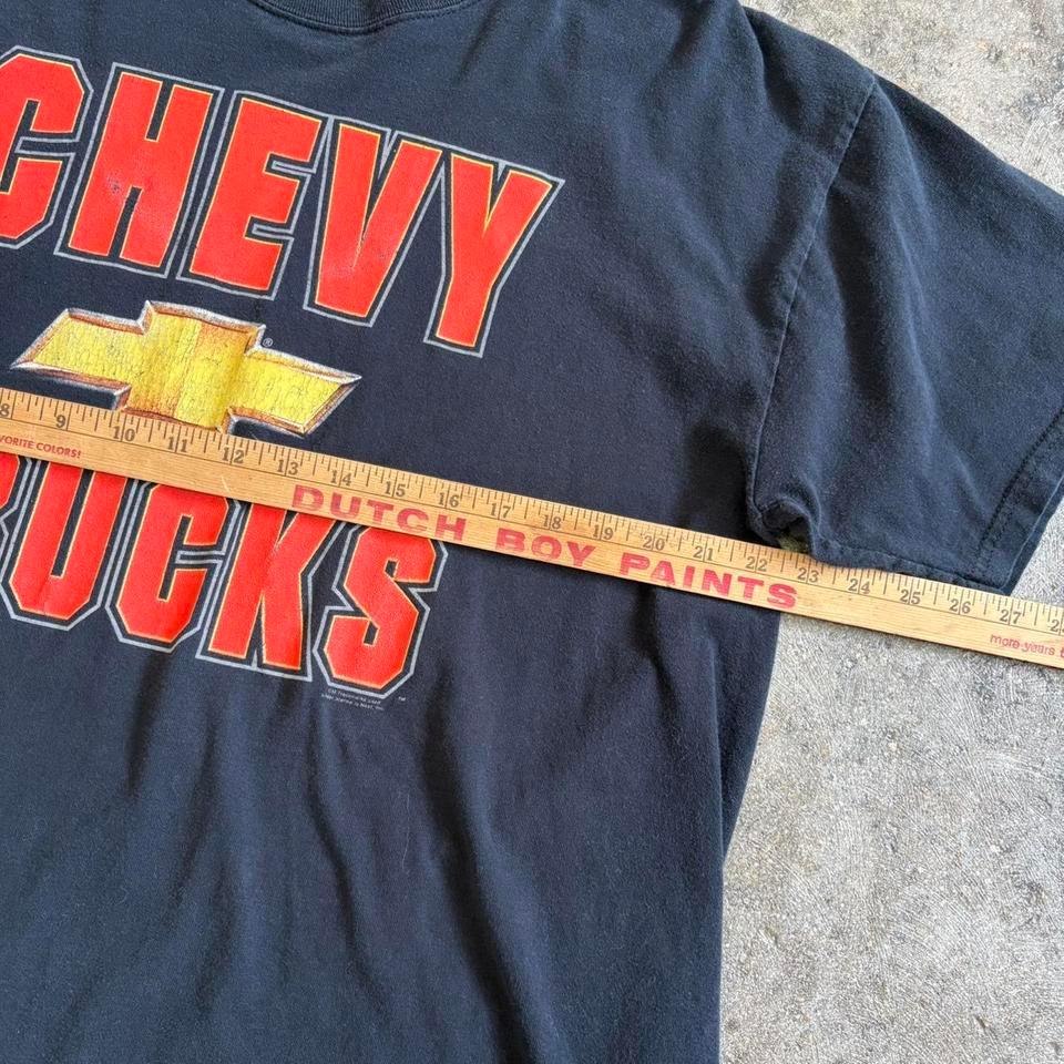 Vintage 90s Black Chevy Trucks B43a 5