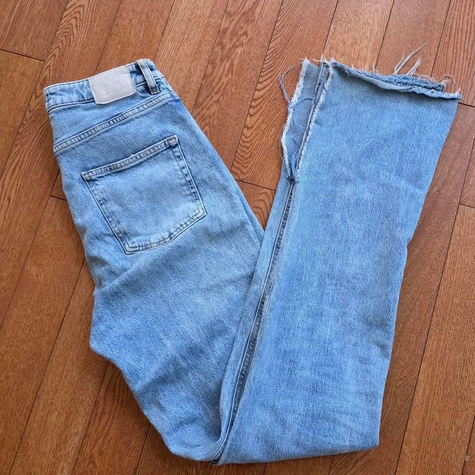 Zara Full Length Jeans Inseam 19ab