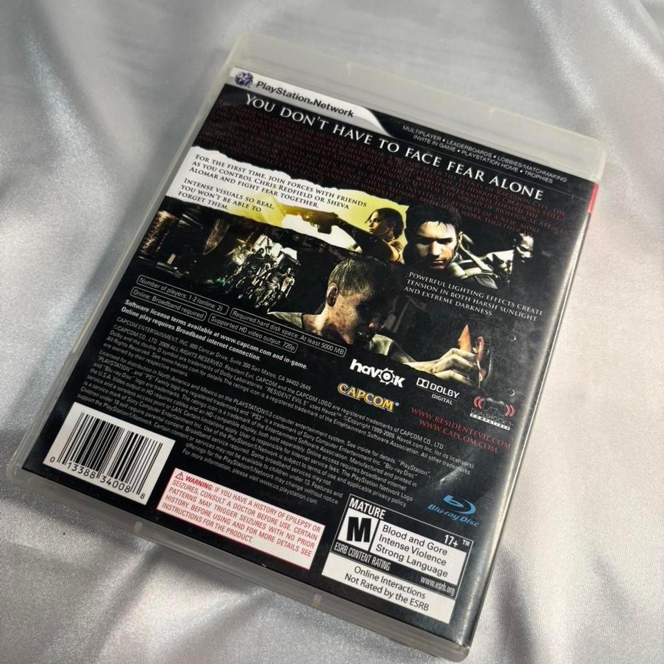 Resident Evil 3 Ps3 Game 1612 2