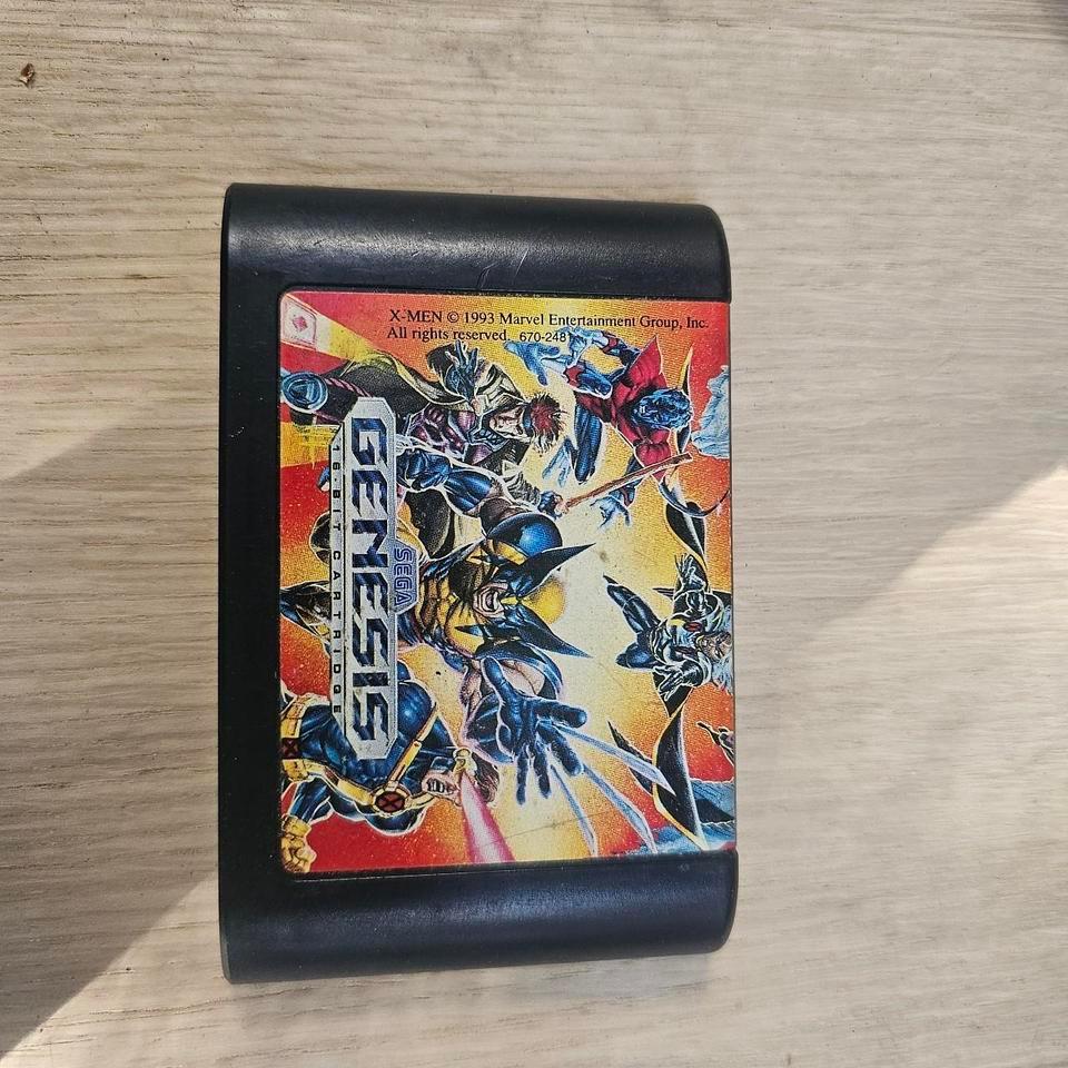 X Men Sega Genesis Game Gaming Cb9b