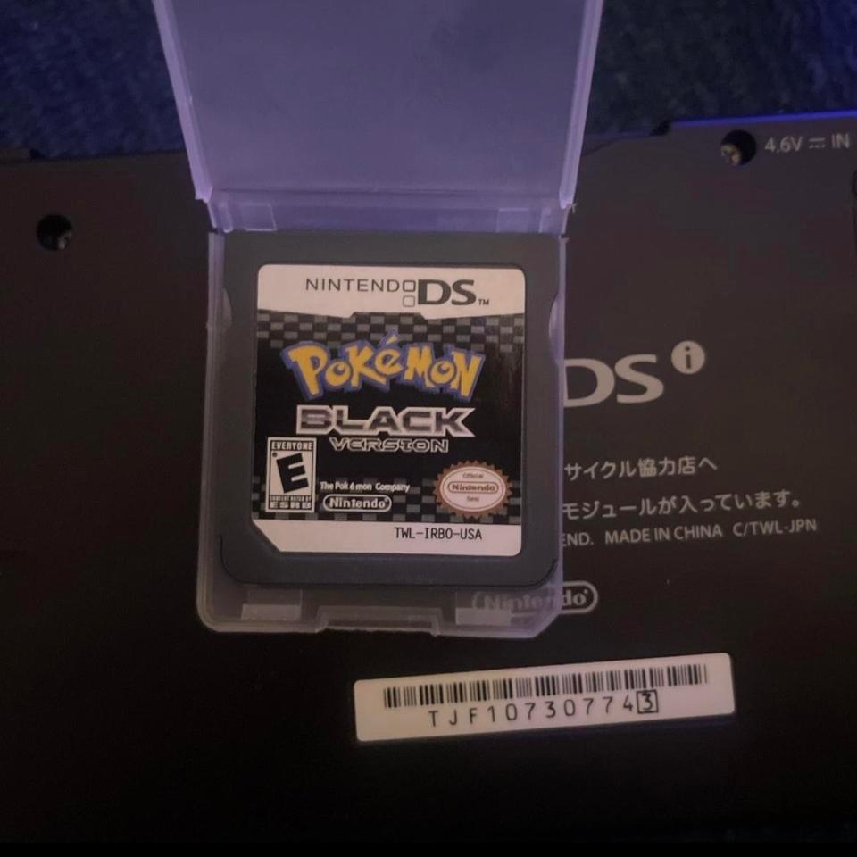 Pokemon Black Version Ds Game