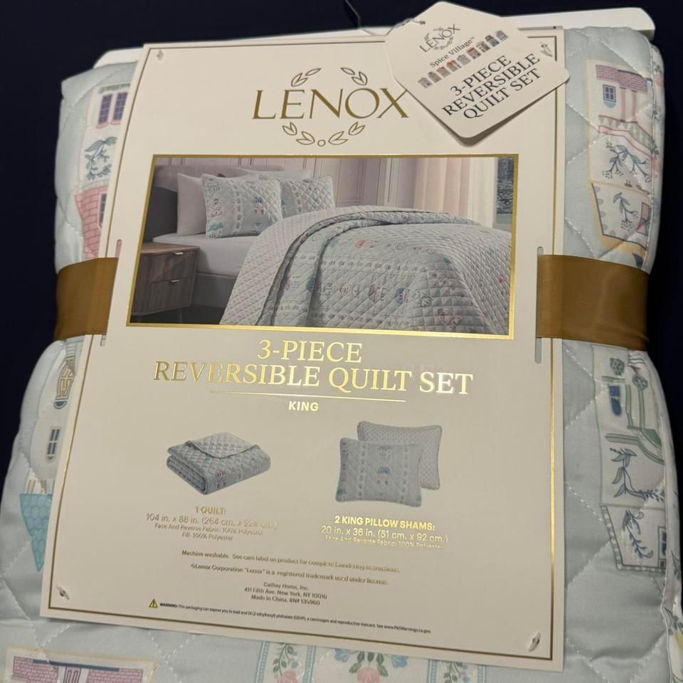 Lenox Spice Village 3 Piece King 66a1 3