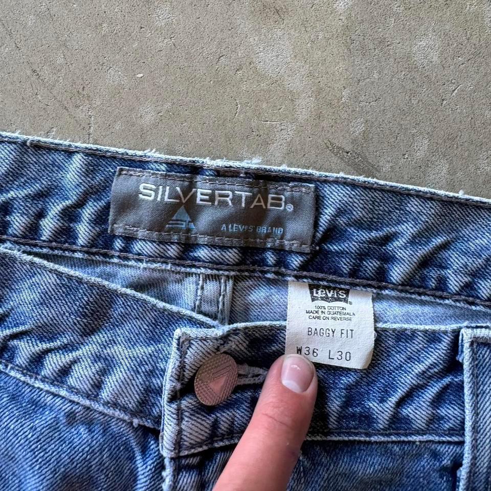 Super Sick Vintage Baggy Silvertabs 57bd