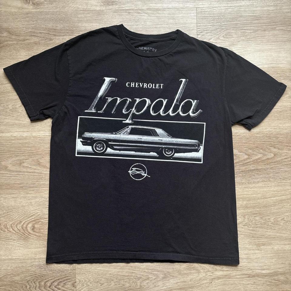 Black Chevrolet Impala Graphic Tee 944c