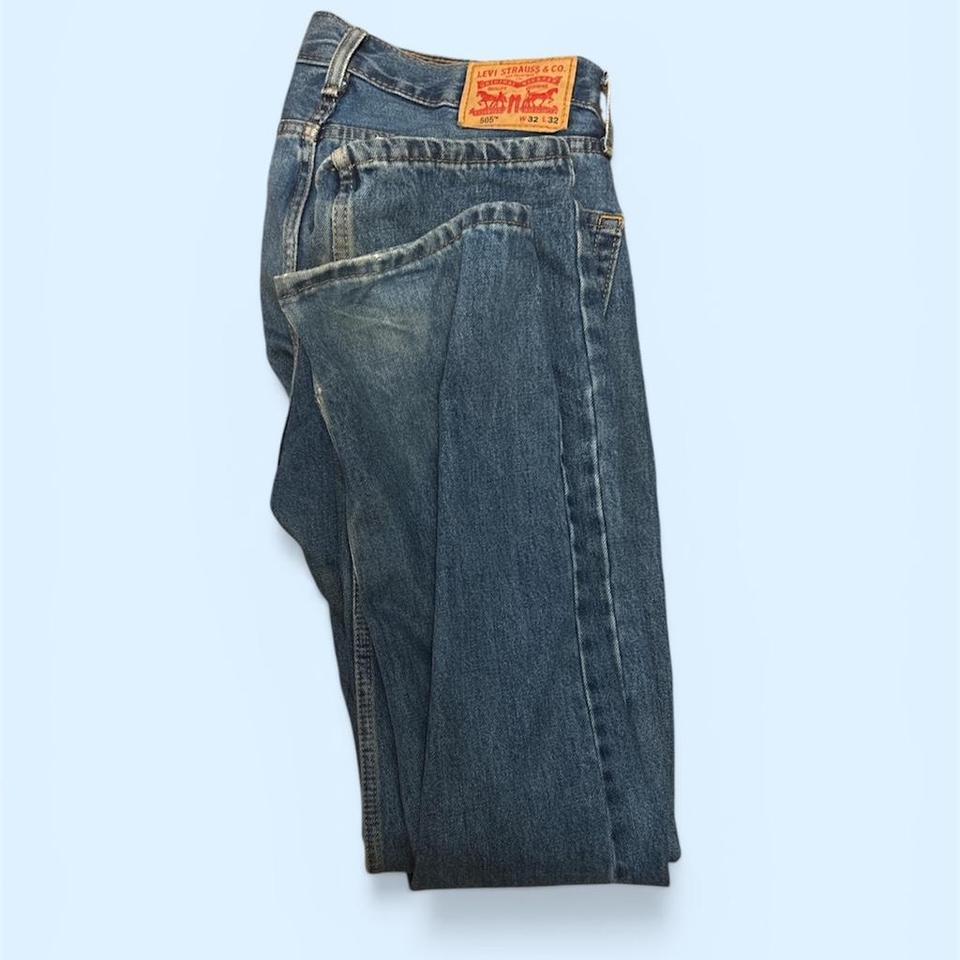 Levis 501 Blue Denim Jeans A40b