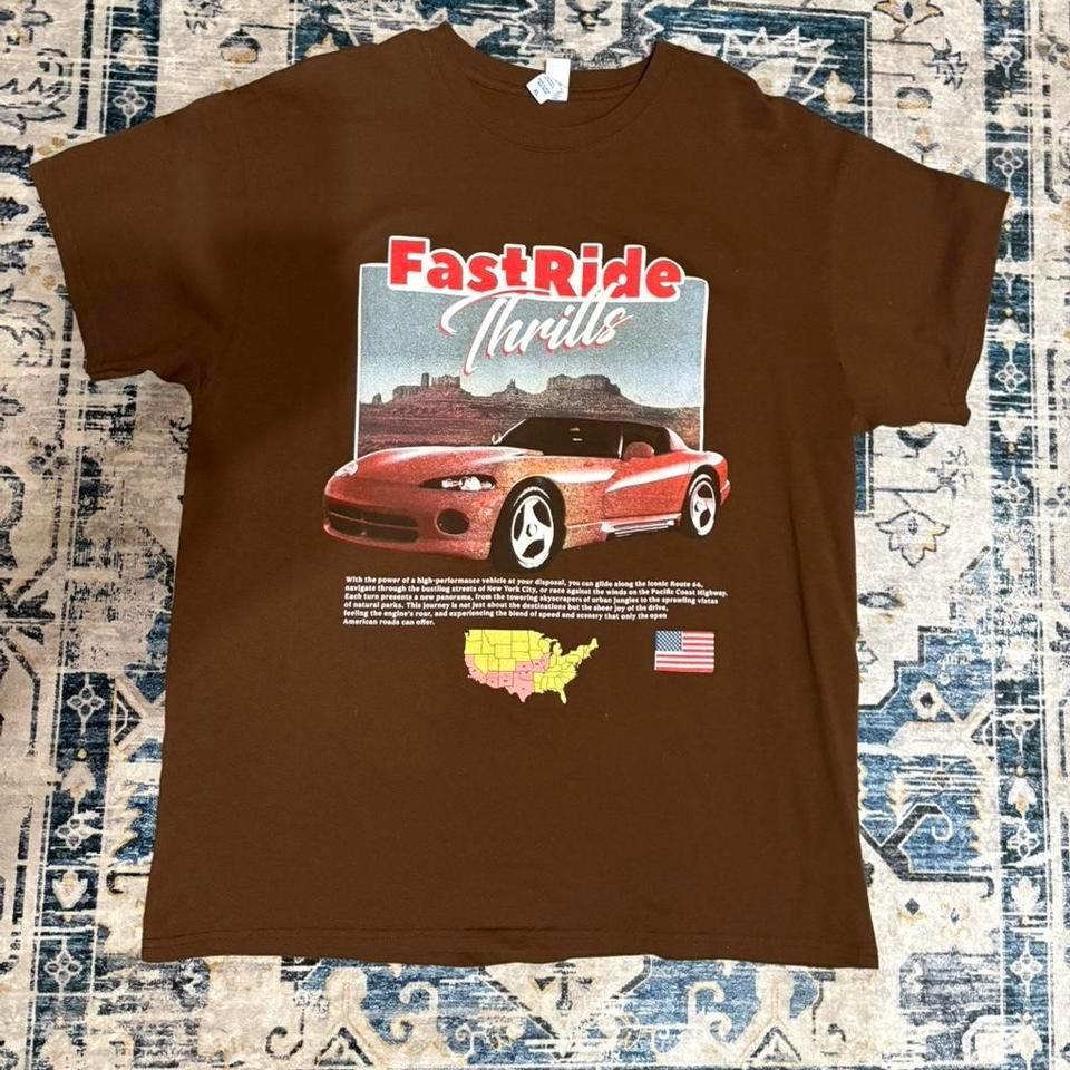 Brown Vintage 90s Dodge Viper 8961