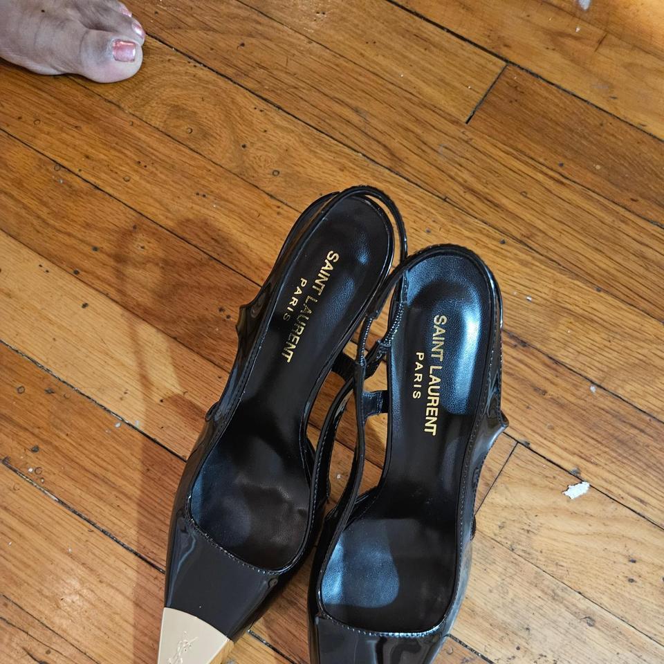Saint Laurent Black Leather Pumps Fcf4 6