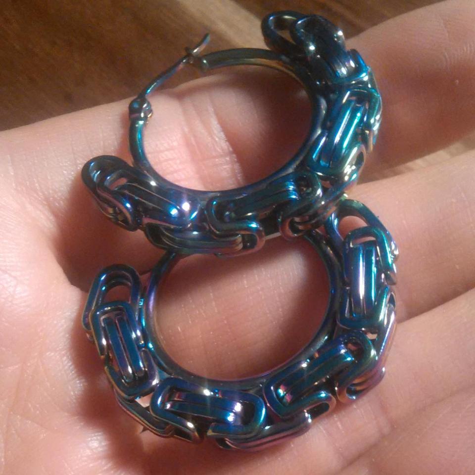 Ion Plated Rainbow Color Stainless 8