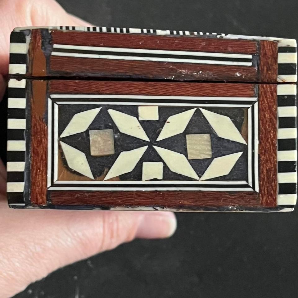 Vintage Egyptian Mother Of Pearl 62bd 8