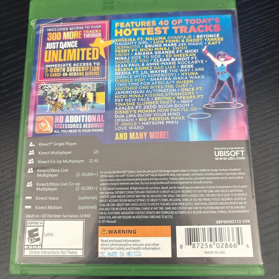 Just Dance 2018 Xbox One C9fc 3