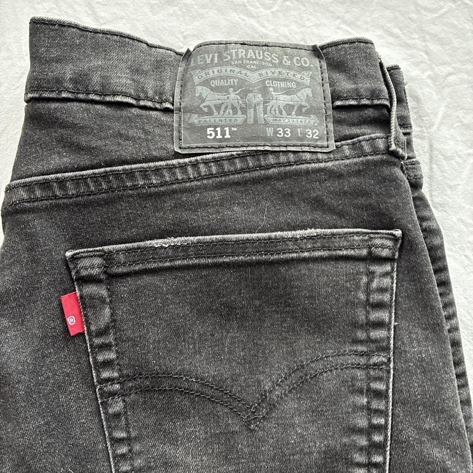 Levis 511 Black Jeans Mens Eecb 2