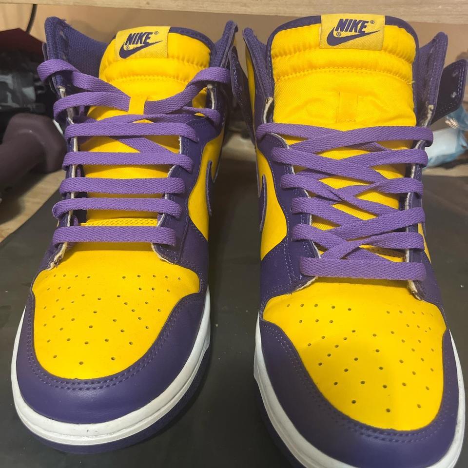 Nike Dunk High Lakers Basketball 3