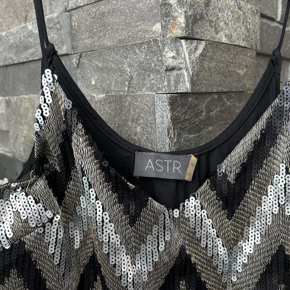 Astr The Label Sequin Chevron 4