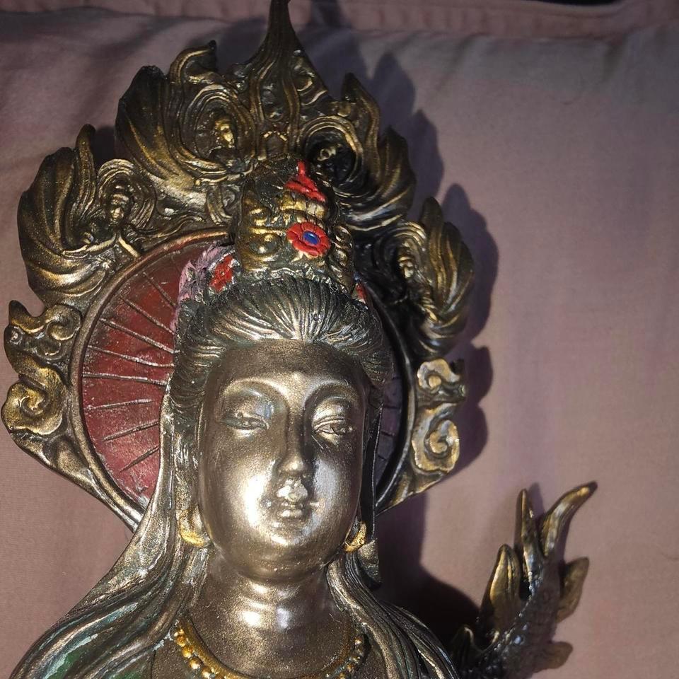 Beautiful Bronze Guanyin Statue Buddha 3